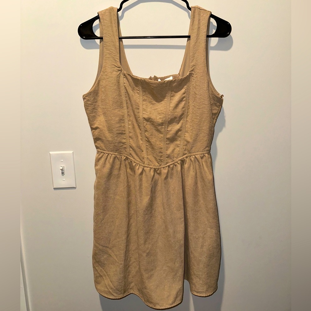 Corset skater dress